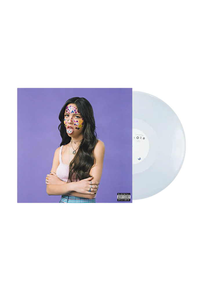 Olivia Rodrigo SOUR クリアレコード SOUR clear crystal vellum vinyl - Olivia Rodrigo | Official Store