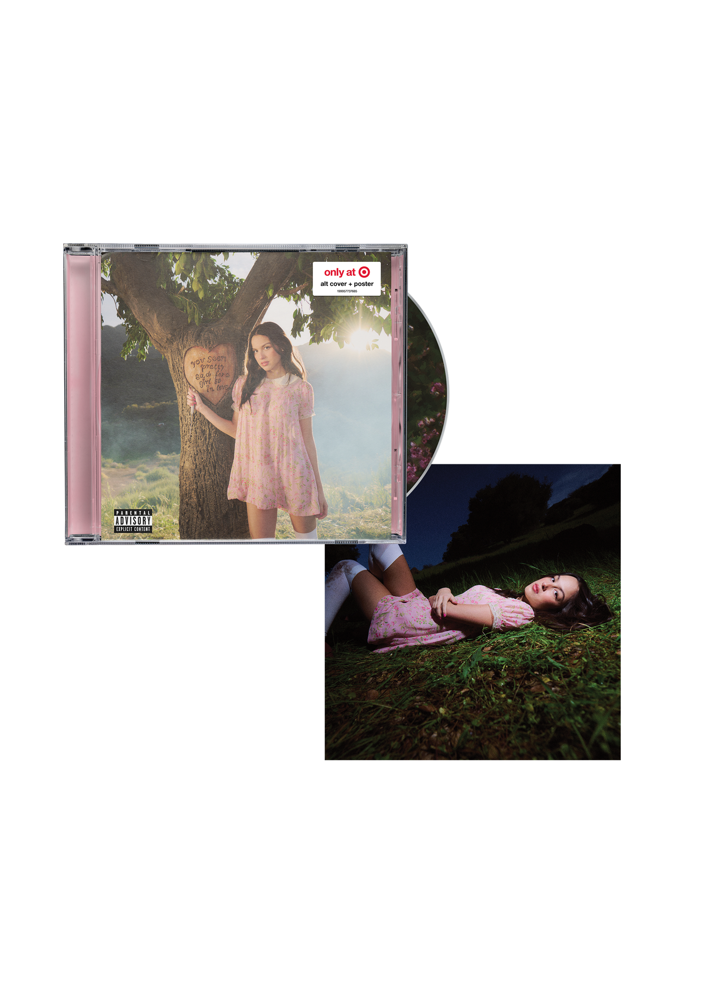 you seem pretty sad for a girl so in love - target exclusive cd - Olivia  Rodrigo | Official Store