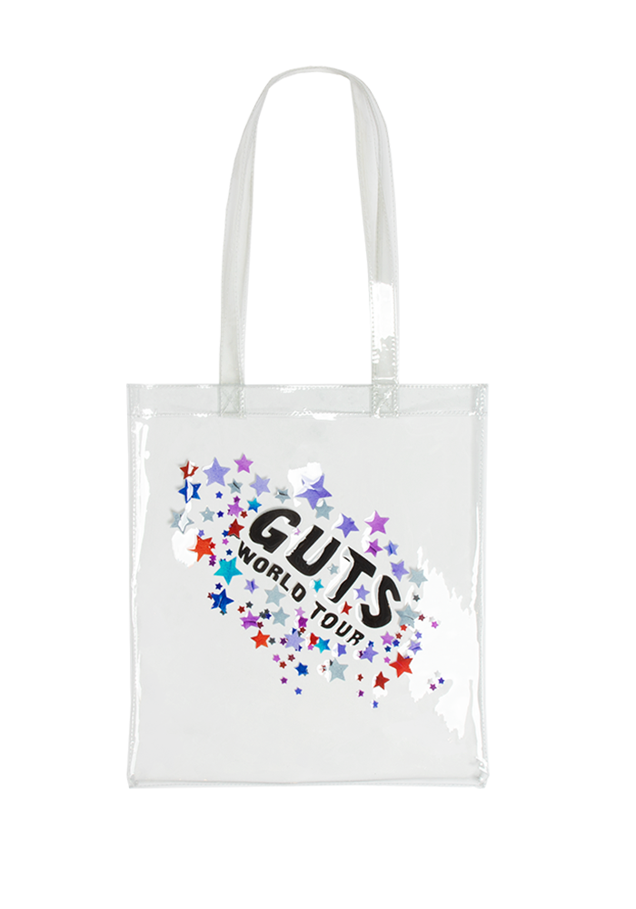 clear GUTS world tour tote - Olivia Rodrigo | Official Store