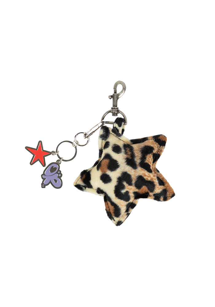 SUAY leopard star plush keychain - Olivia Rodrigo | Official Store