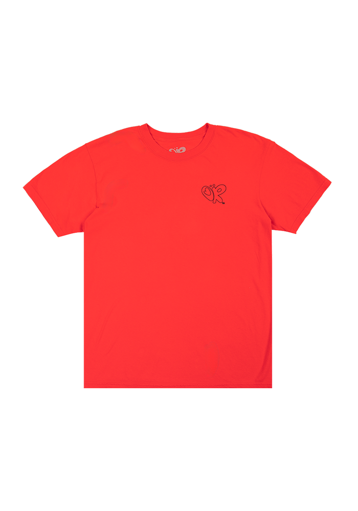 oversized sun in my mother fucking pocket t-shirt in red