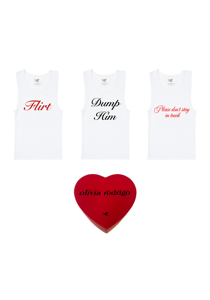 GUTS tour tank heart box - Olivia Rodrigo | Official Store GUTS tour tank heart box - Olivia Rodrigo | Official Store