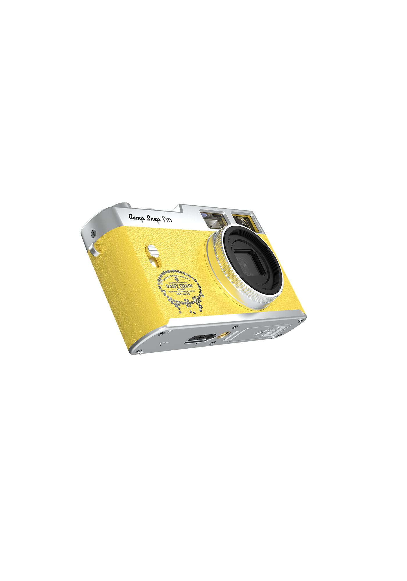 Daisy Chain Fields Camp Snap Pro Screen-Free Digital Camera (Sun Yellow) side
