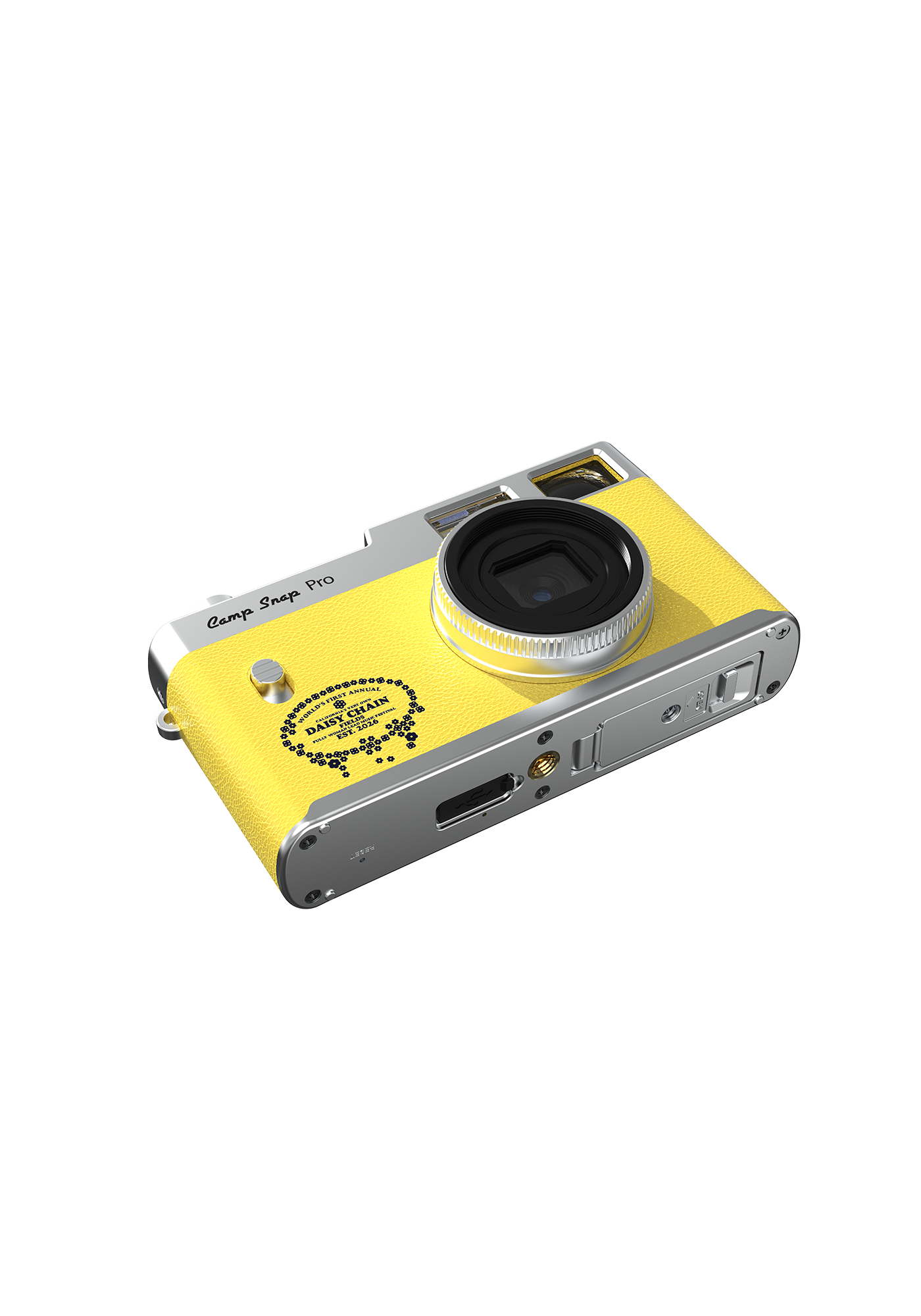 Daisy Chain Fields Camp Snap Pro Screen-Free Digital Camera (Sun Yellow) bottom