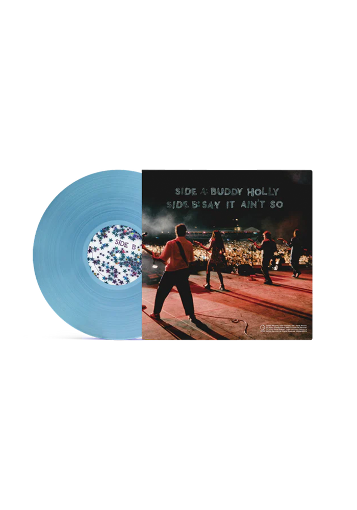 Olivia x Weezer Live 7” Vinyl back