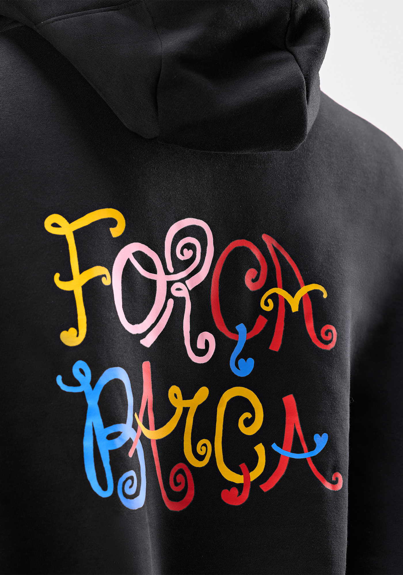 Hoodie Nike FC Barcelona x Olivia Rodrigo x Spotify back detail 2