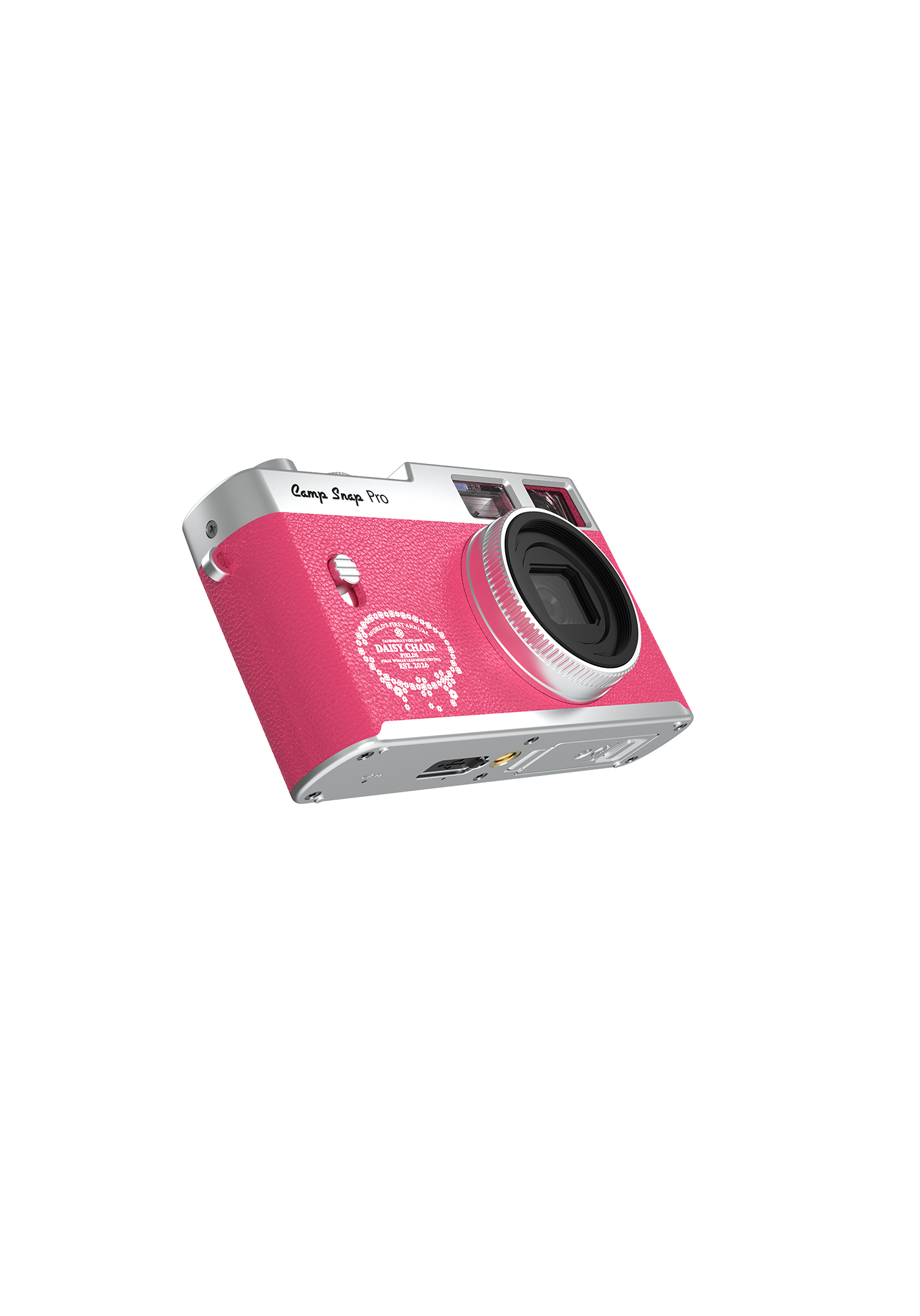 Daisy Chain Fields Camp Snap Pro Screen-Free Digital Camera (Hot Pink) side