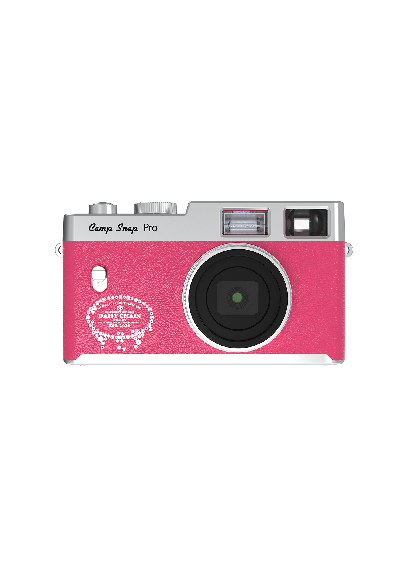 Daisy Chain Fields Camp Snap Pro Screen-Free Digital Camera (Hot Pink)
