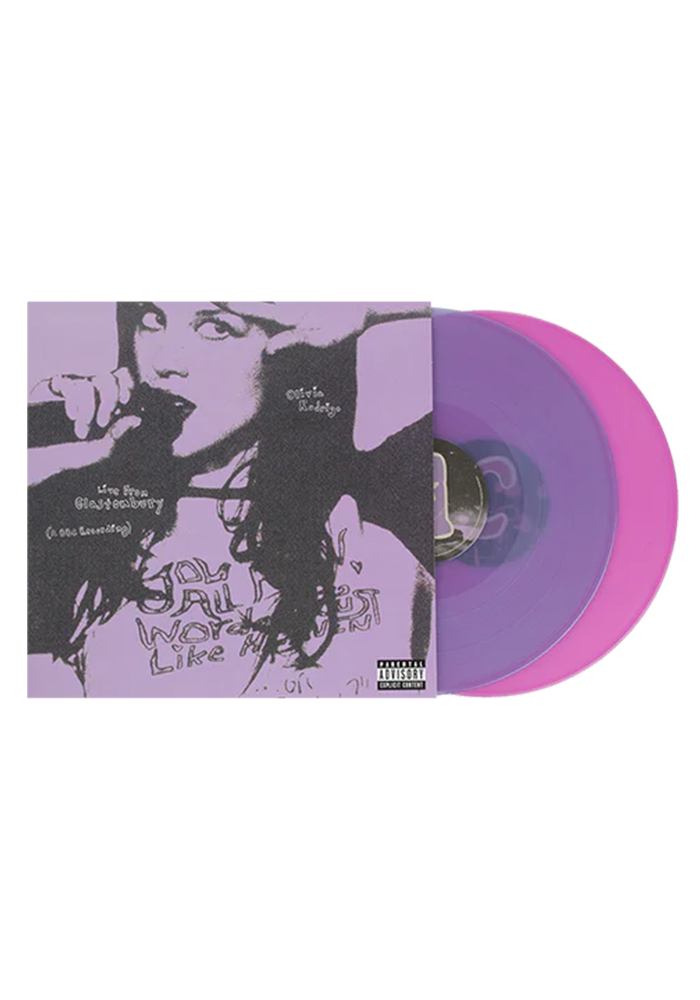 live from Glastonbury (a BBC recording) vinyl front