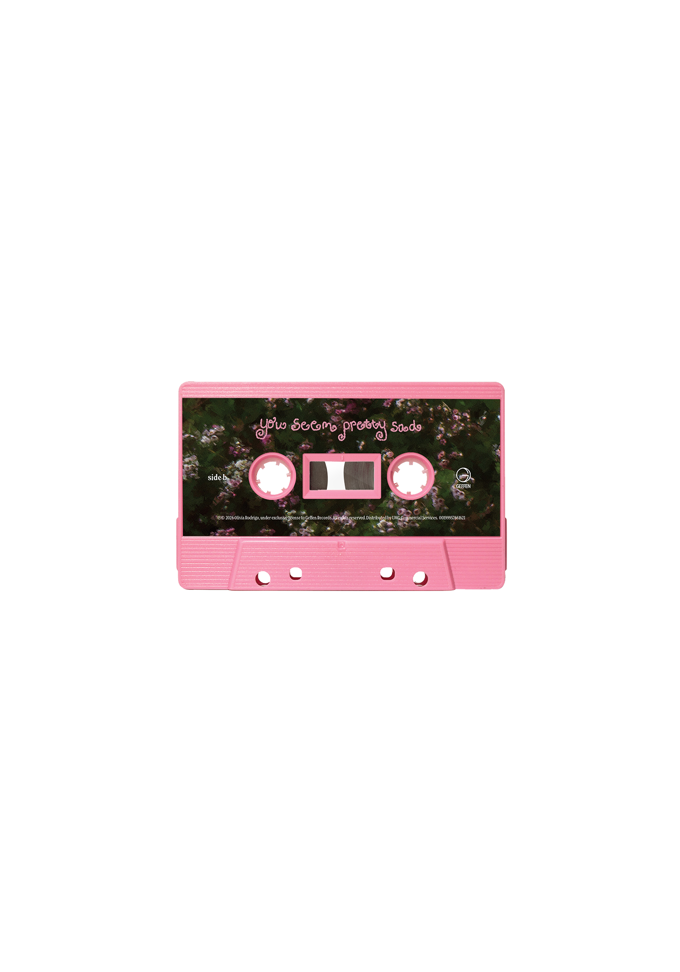 you seem pretty sad for a girl so in love - baby pink cassette