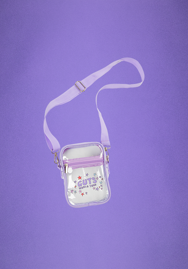 GUTS world tour clear crossbody bag - Olivia Rodrigo | Official Store