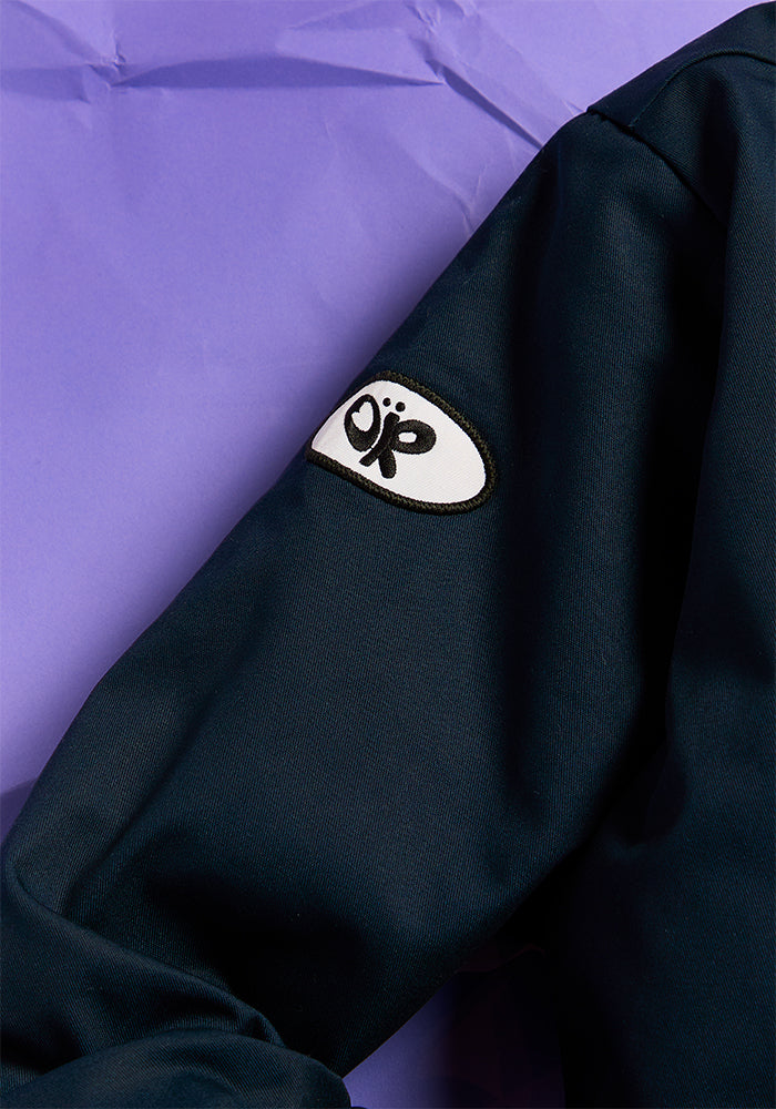 SOUR work jacket in navy - Olivia Rodrigo | Official Store