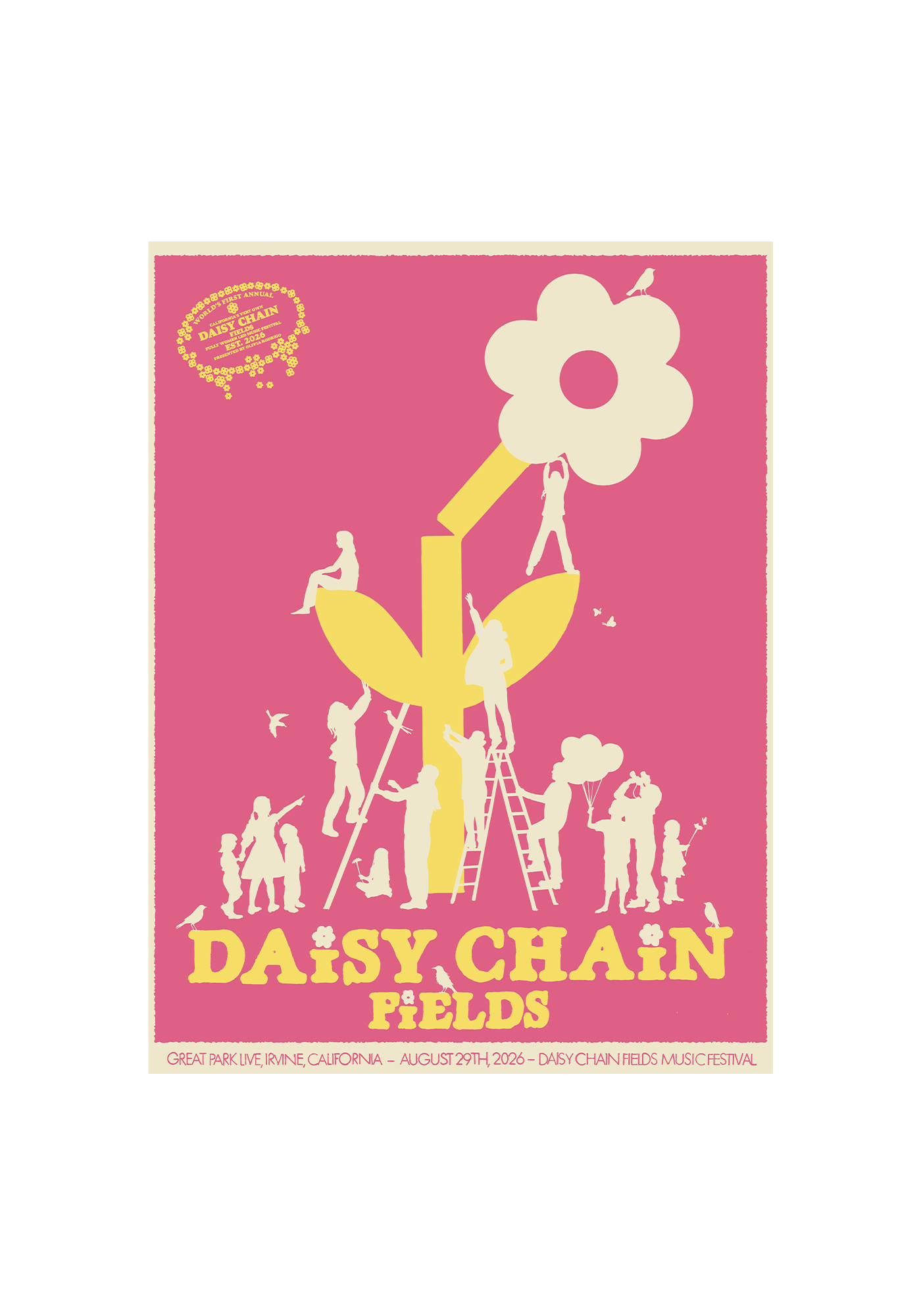 Daisy Chain Festival Poster