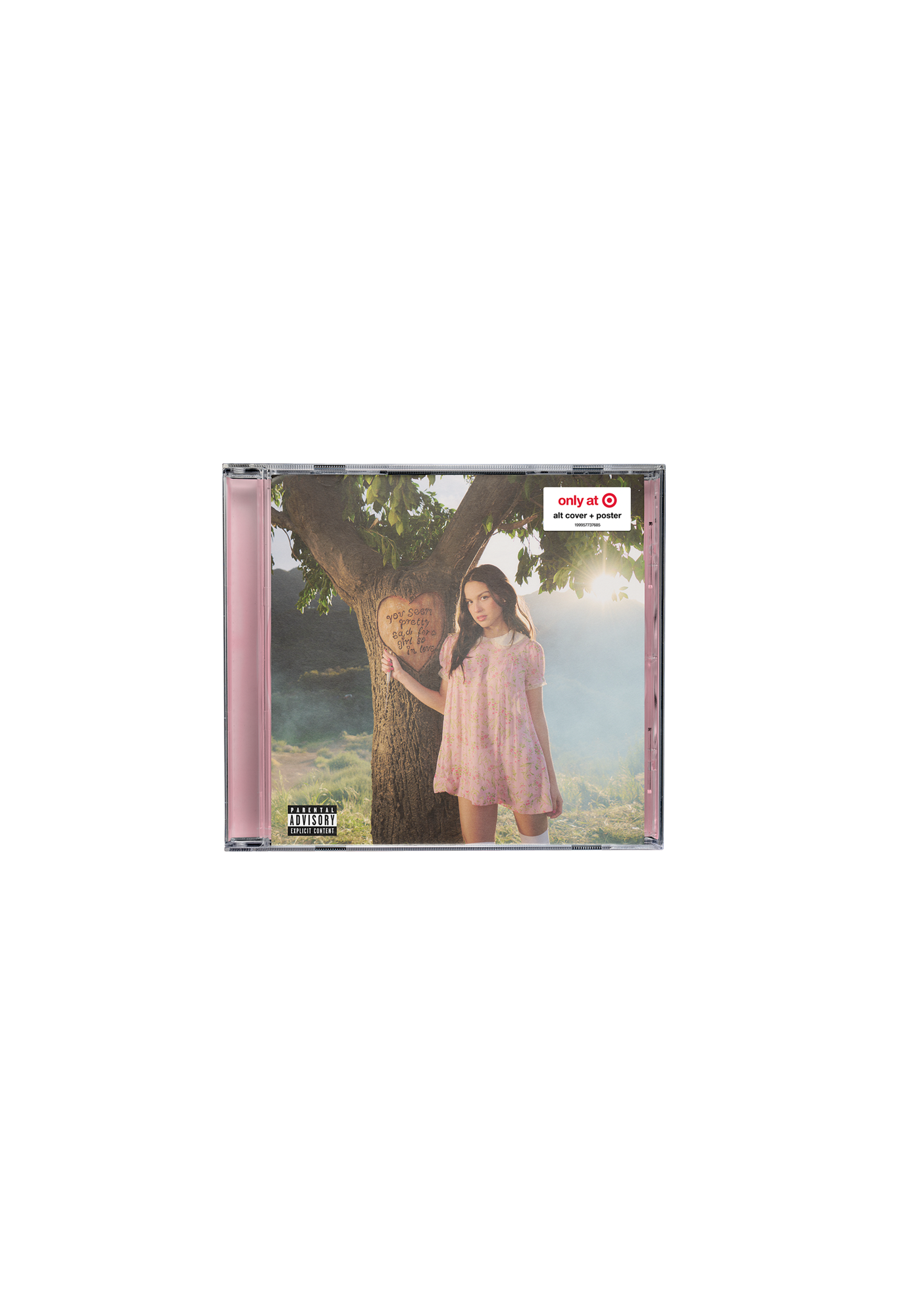 you seem pretty sad for a girl so in love - target exclusive cd front