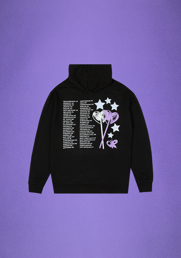 GUTS world tour dateback hoodie back