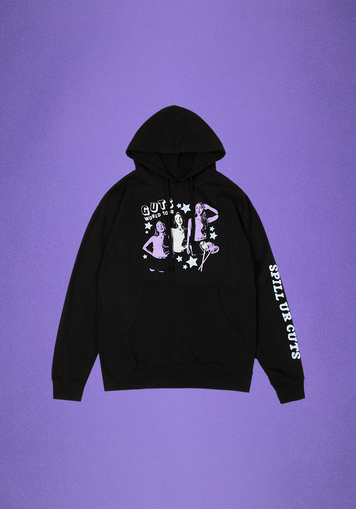 GUTS world tour dateback hoodie front