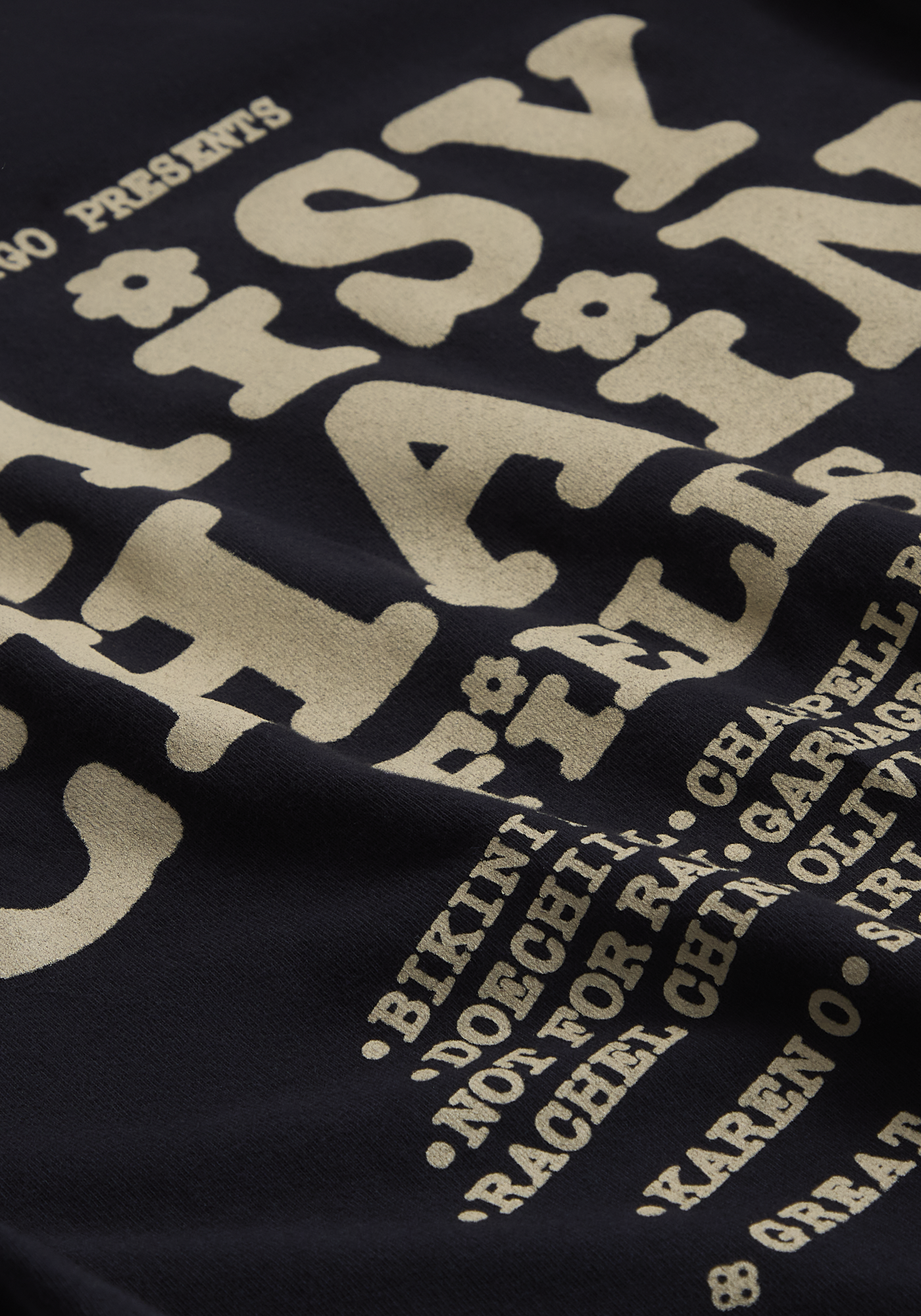 Daisy Chain Fields Admat T-Shirt back detail