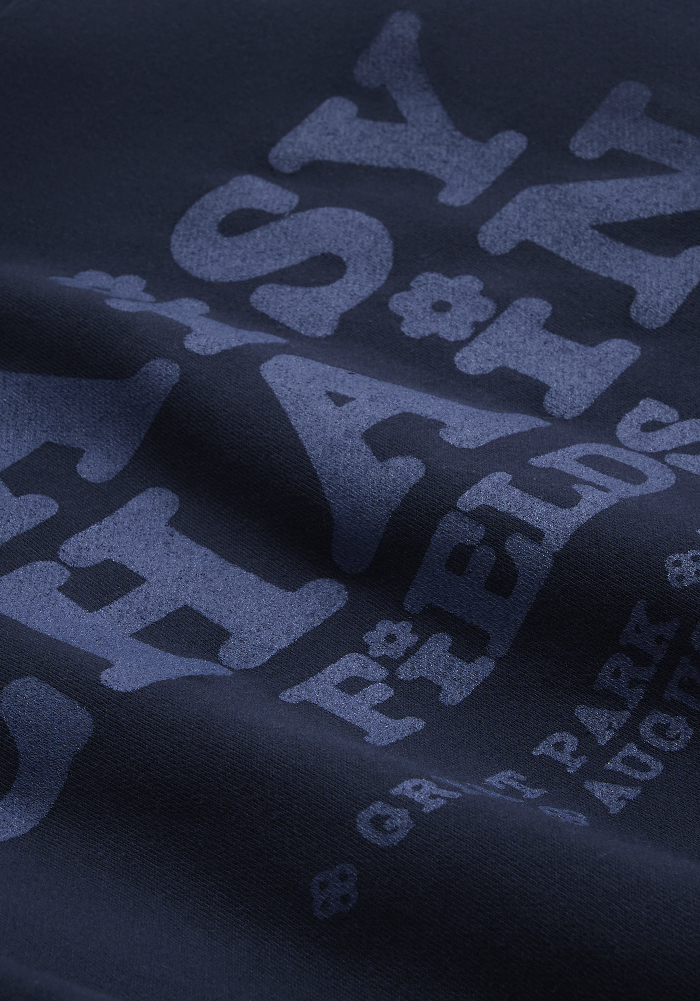 Daisy Chain Fields Pins Pullover Hoodie back detail