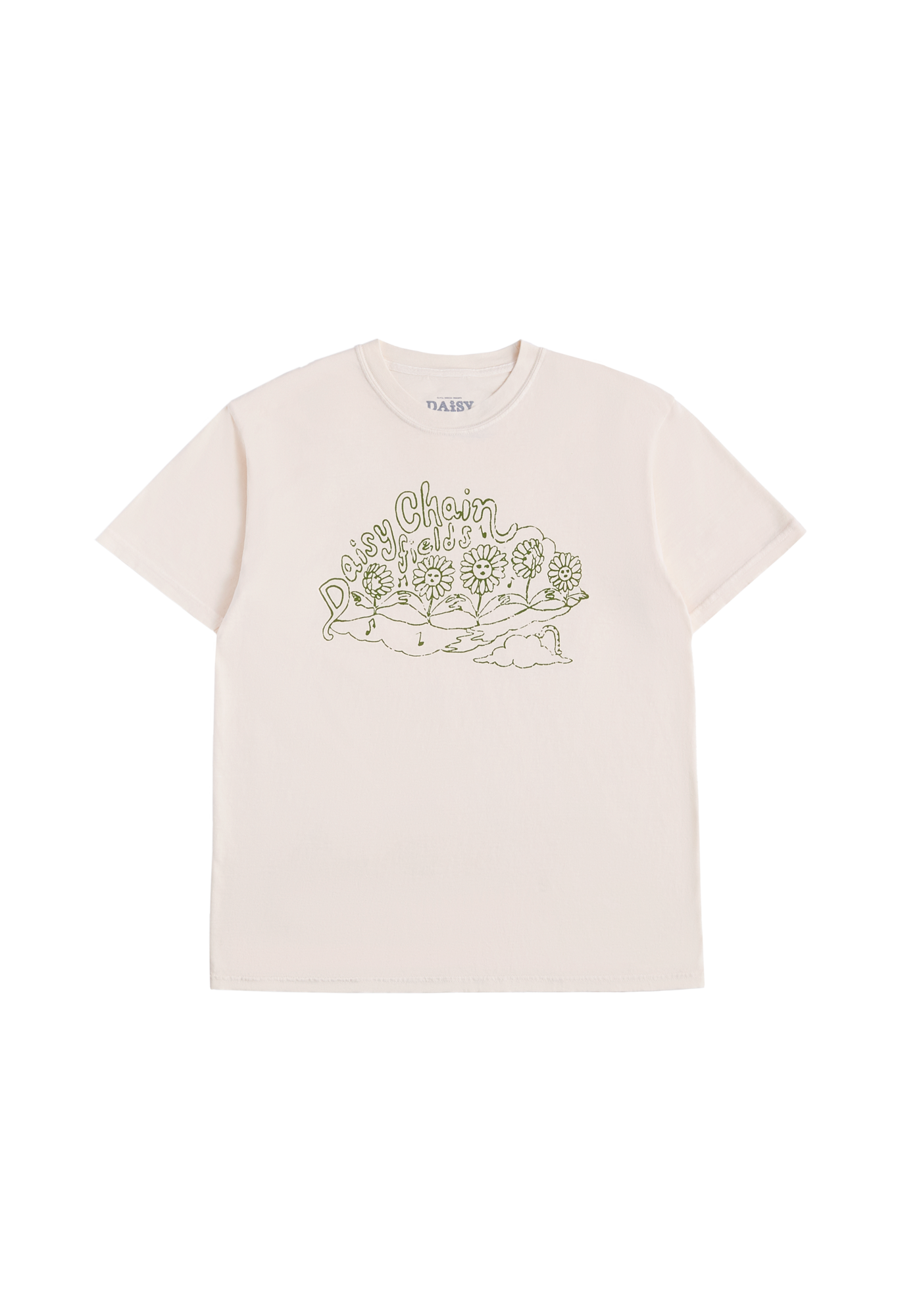 Daisy Chain Fields Illustration T-Shirt