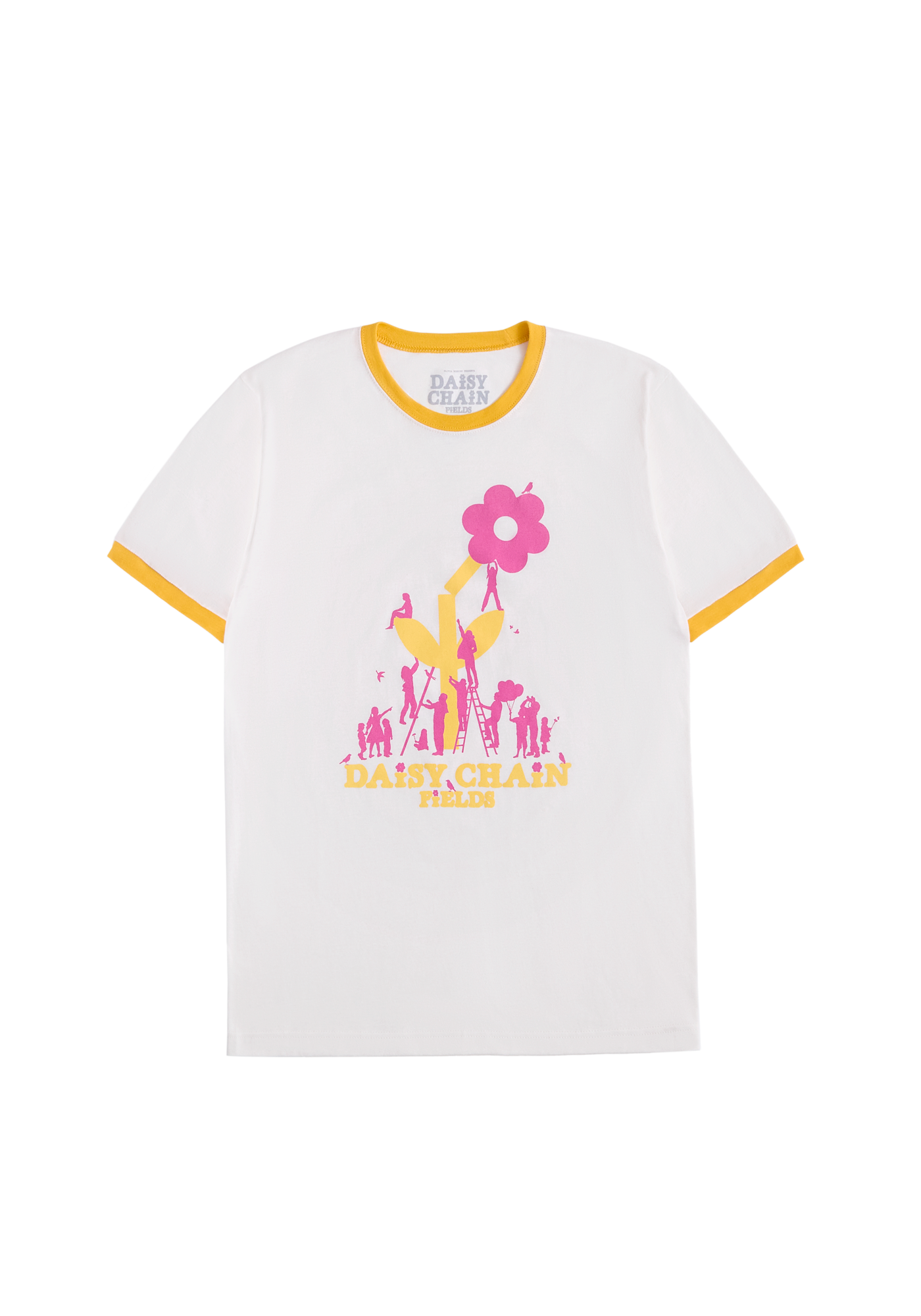 Daisy Chain Fields Ringer T-Shirt