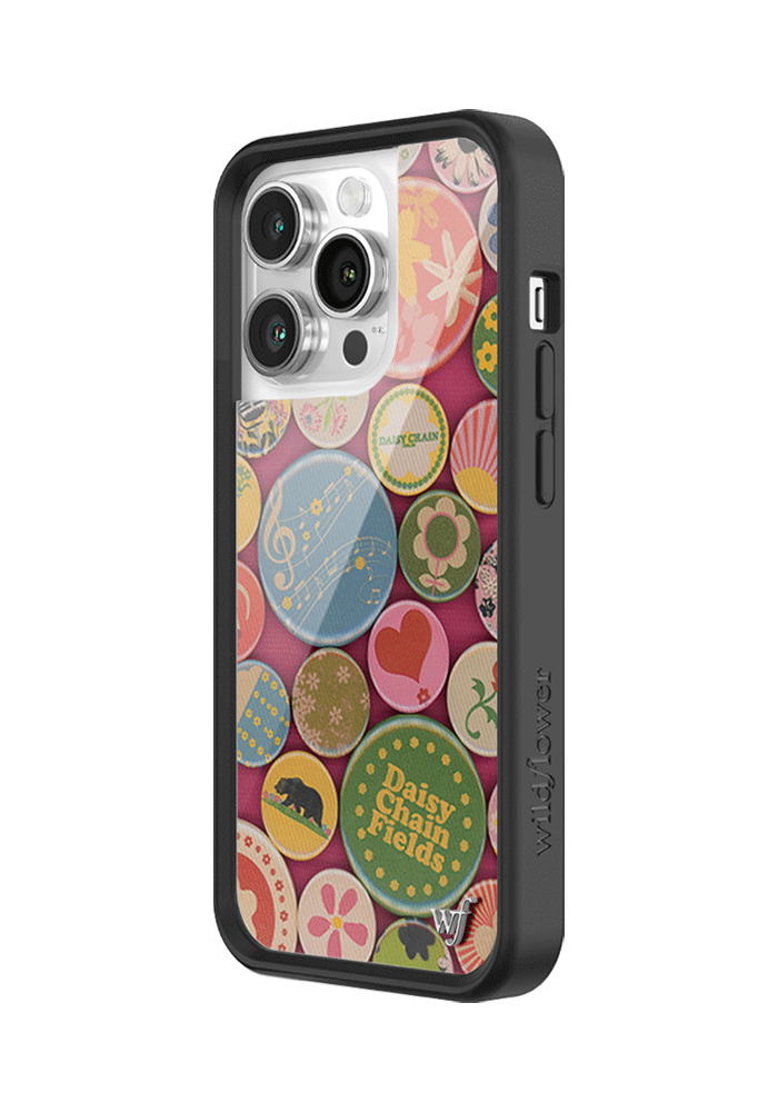 Wildflower Cases x Daisy Chain Fields Phone Case 14 Pro Side 
