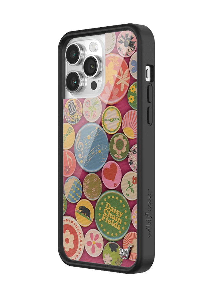 Wildflower Cases x Daisy Chain Fields Phone Case 14 Pro Max Side 