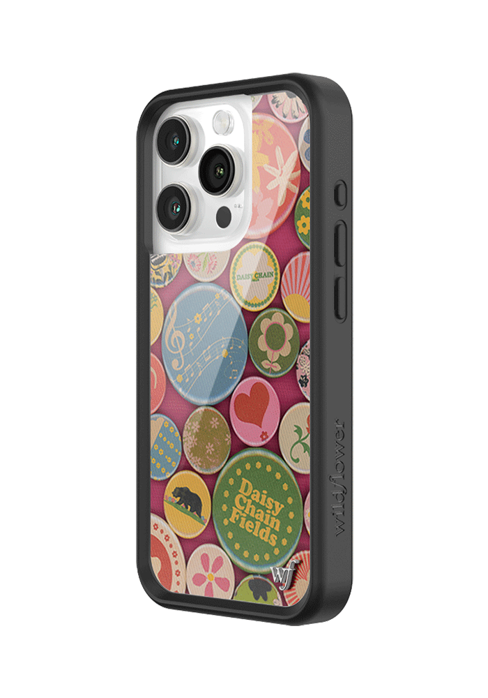 Wildflower Cases x Daisy Chain Fields Phone Case 15 Pro Side 