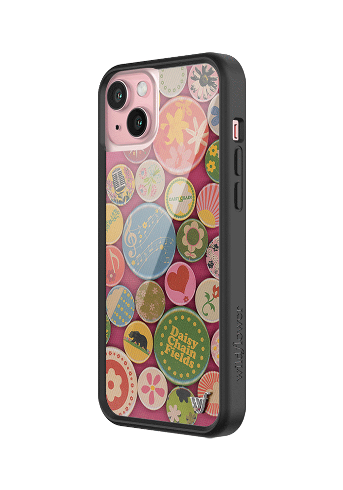 Wildflower Cases x Daisy Chain Fields Phone Case 15 Plus Side 