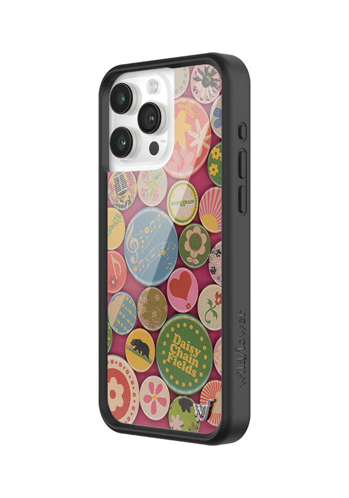 Wildflower Cases x Daisy Chain Fields Phone Case 15 Pro Max Side 