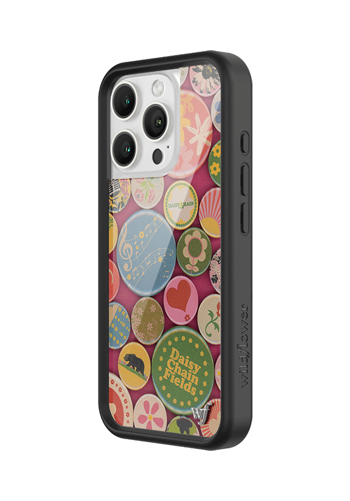 Wildflower Cases x Daisy Chain Fields Phone Case 16 Pro Case Side 