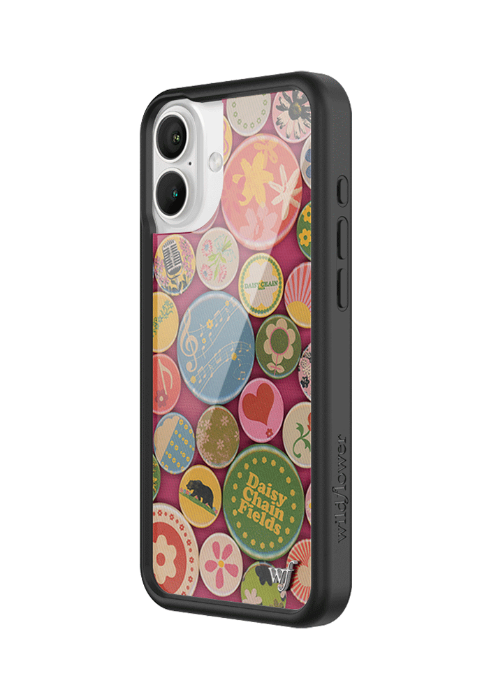 Wildflower Cases x Daisy Chain Fields Phone Case 16 Plus Side 