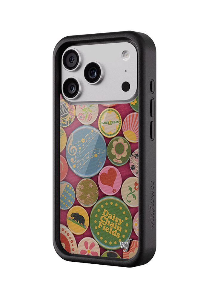 Wildflower Cases x Daisy Chain Fields Phone Case 17 Pro Case Side 
