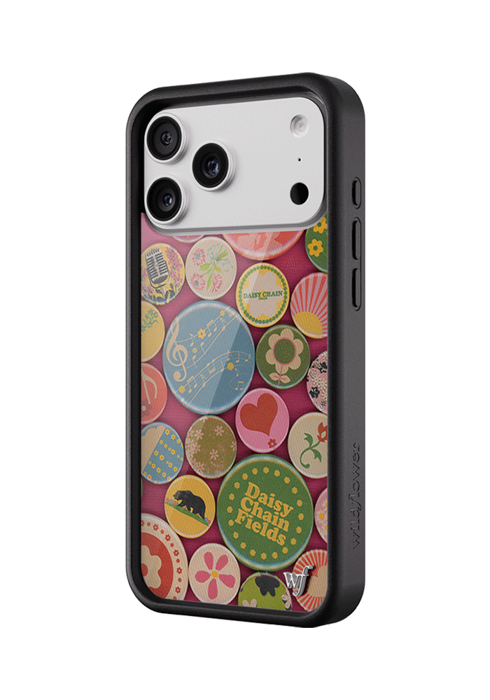 Wildflower Cases x Daisy Chain Fields Phone Case 17 Pro Max Case Side 