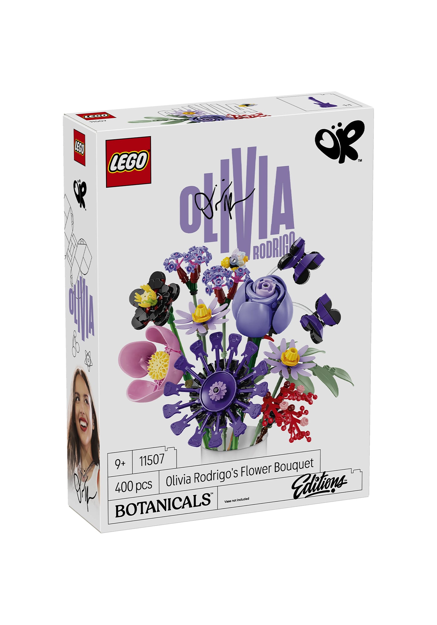 LEGO® Botanicals & LEGO Editions Olivia Rodrigo’s Flower Bouquet box