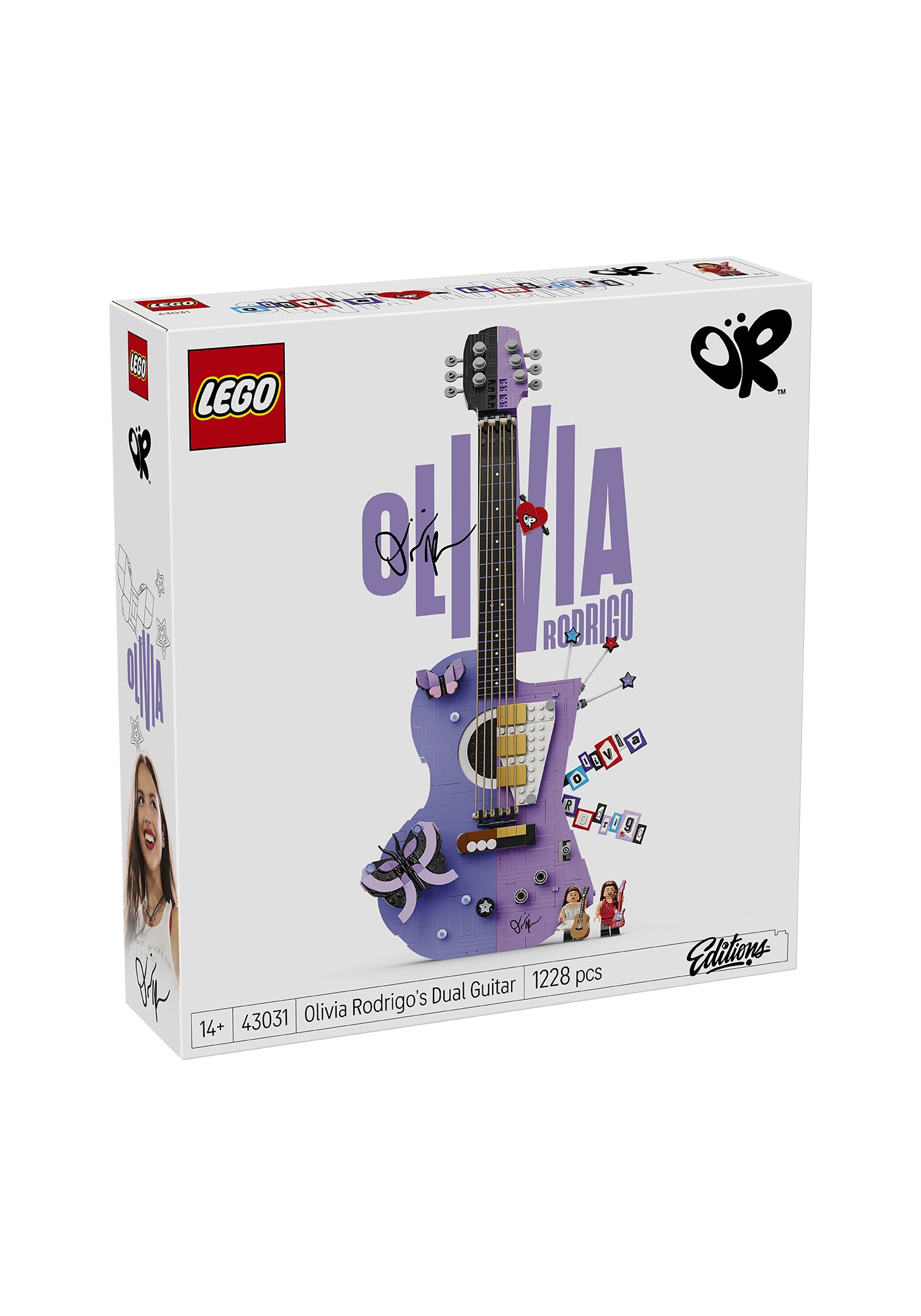 LEGO® Editions Olivia Rodrigo’s Dual Guitar Set box