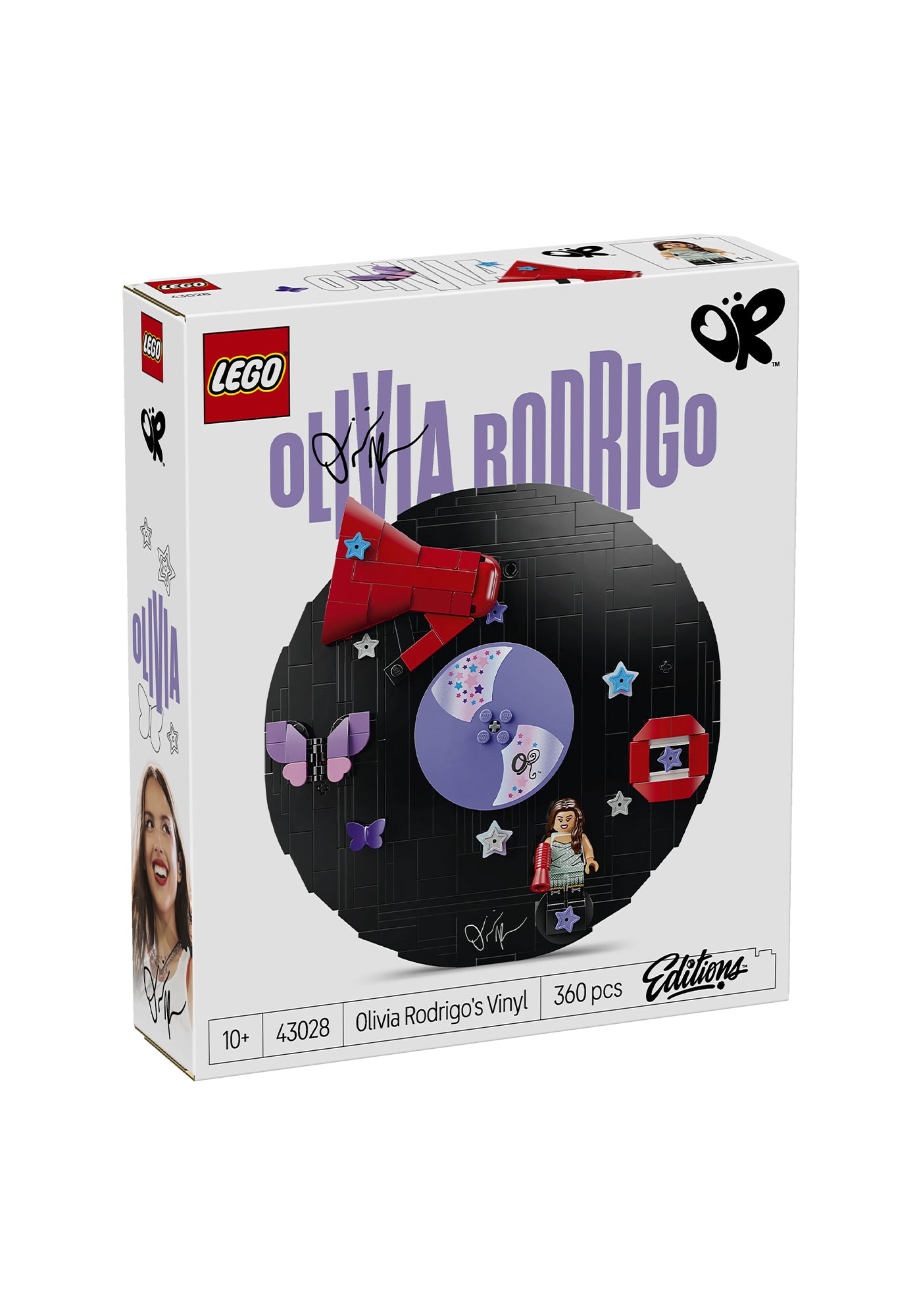 Olivia Rodrigo 限定レンチキュラーカバー L P新品未開封 LEGO® Editions Olivia Rodrigo's Vinyl - Room Decor Set - Olivia