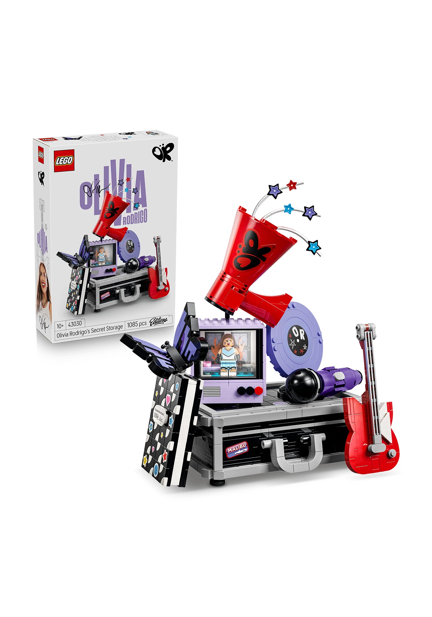 LEGO® Editions Olivia Rodrigo’s Secret Storage with box
