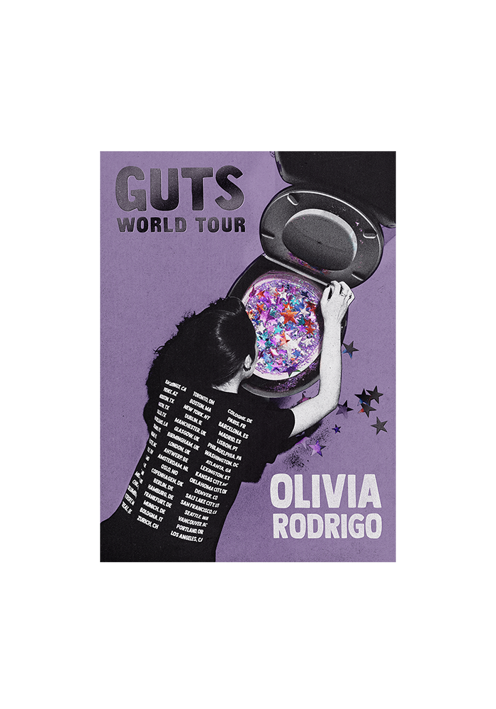 GUTS world tour admat poster