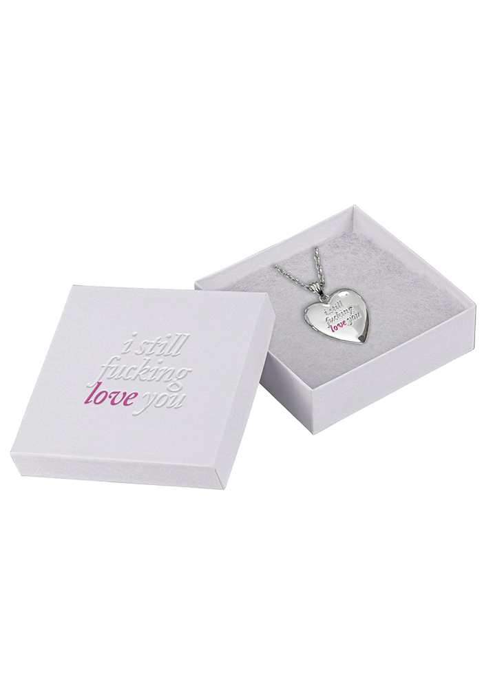 i still fucking love you locket box