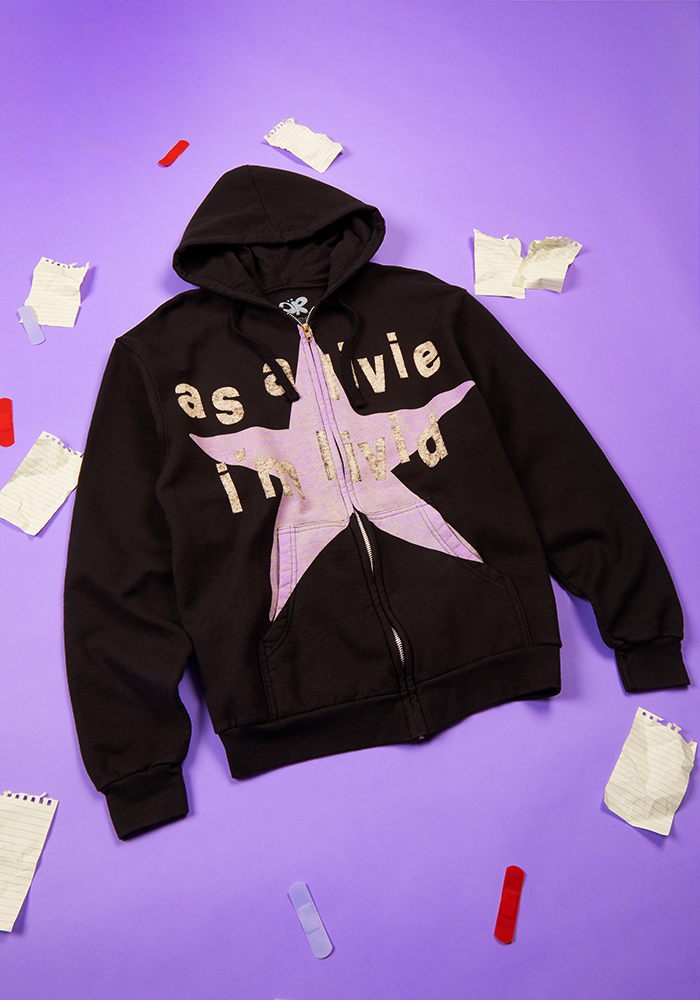 as a livie i'm livid Spotify Fans First zip up hoodie