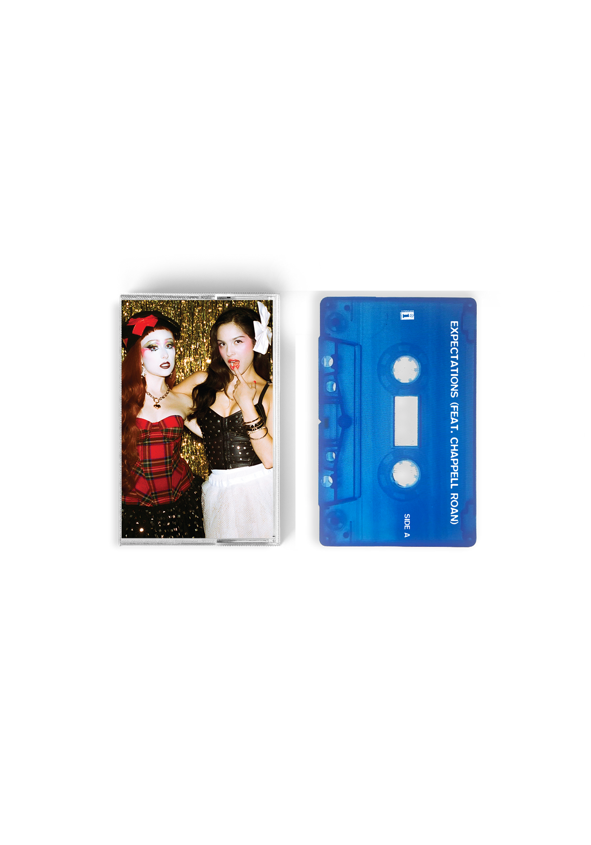 expectations - ‘LA behavior' translucent blue cassette