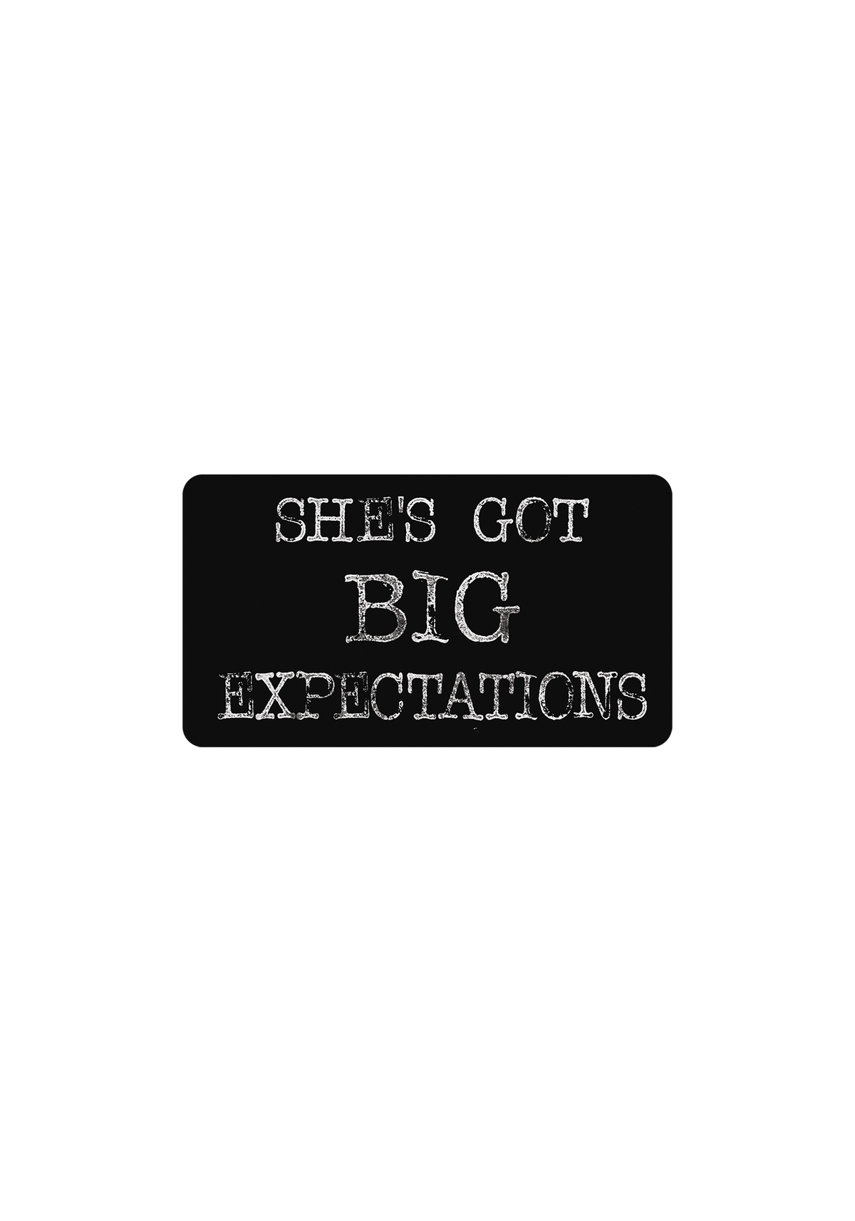 expectations sticker pack 4 