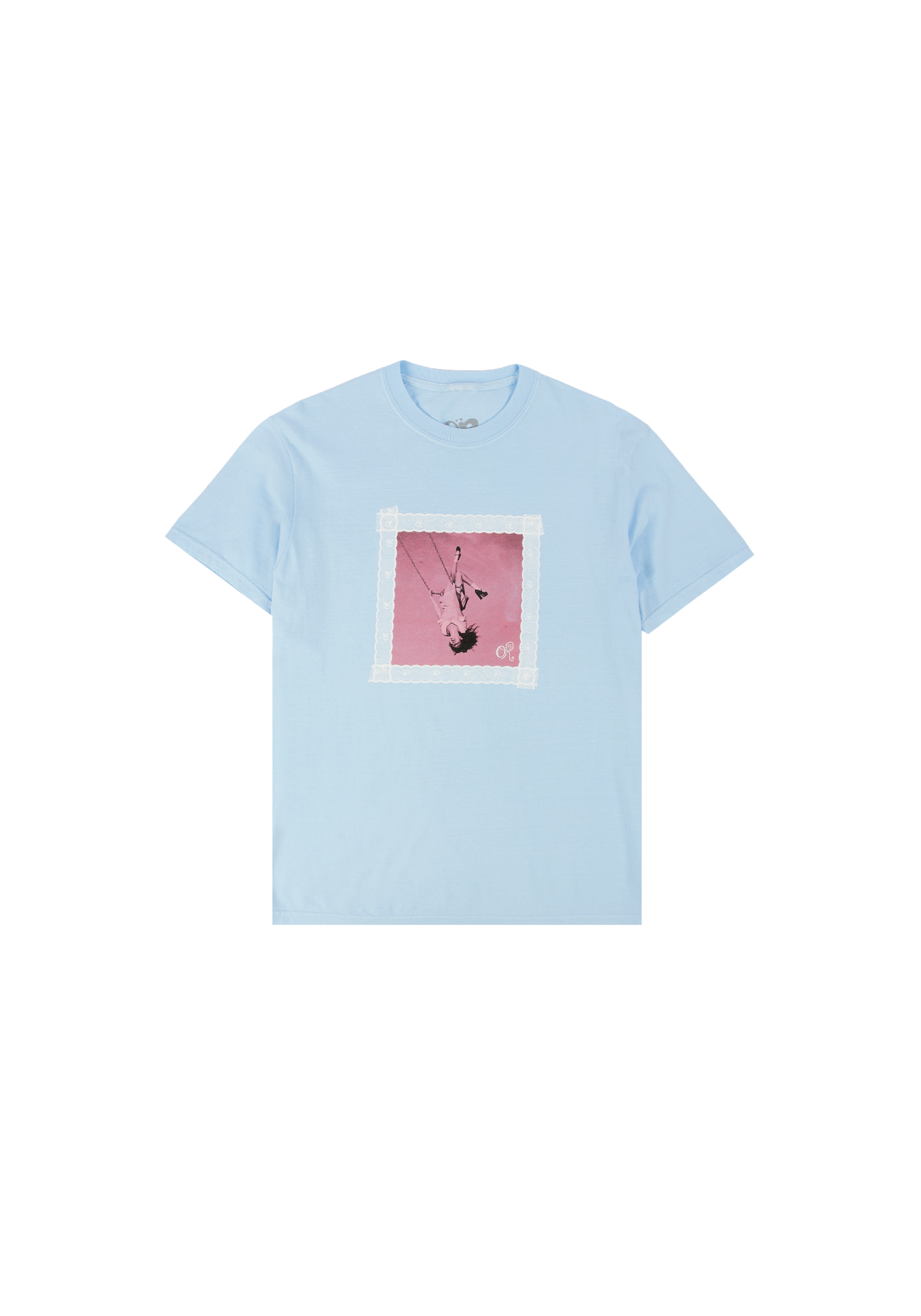 lace album cover youth blue t-shirt front