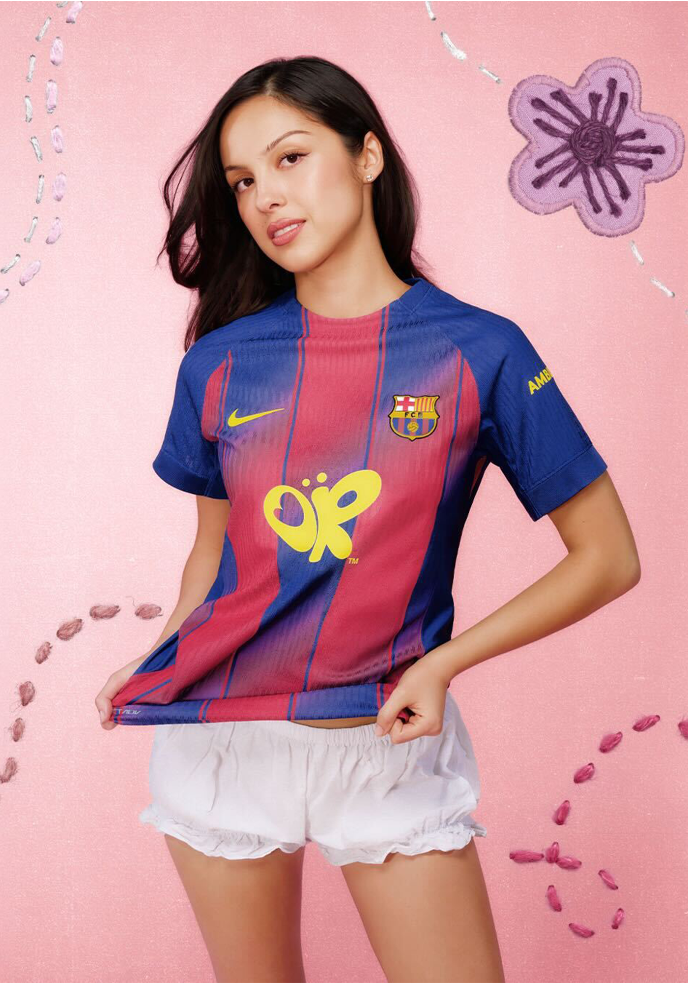 Limited Edition men's shirt FC Barcelona x Olivia Rodrigo 25/26 - Player's Edition