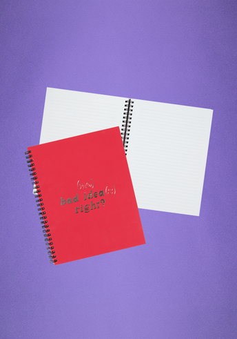 (no) bad idea(s) right? notebook packshot