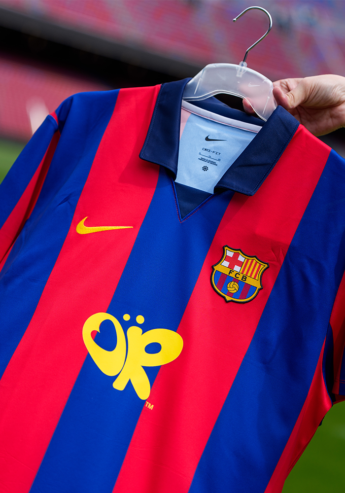 Jersey Retro Nike 2003/04 FC Barcelona x Olivia Rodrigo x Spotify Jersey Retro Nike 2003/04 FC Barcelona x Olivia Rodrigo x Spotify