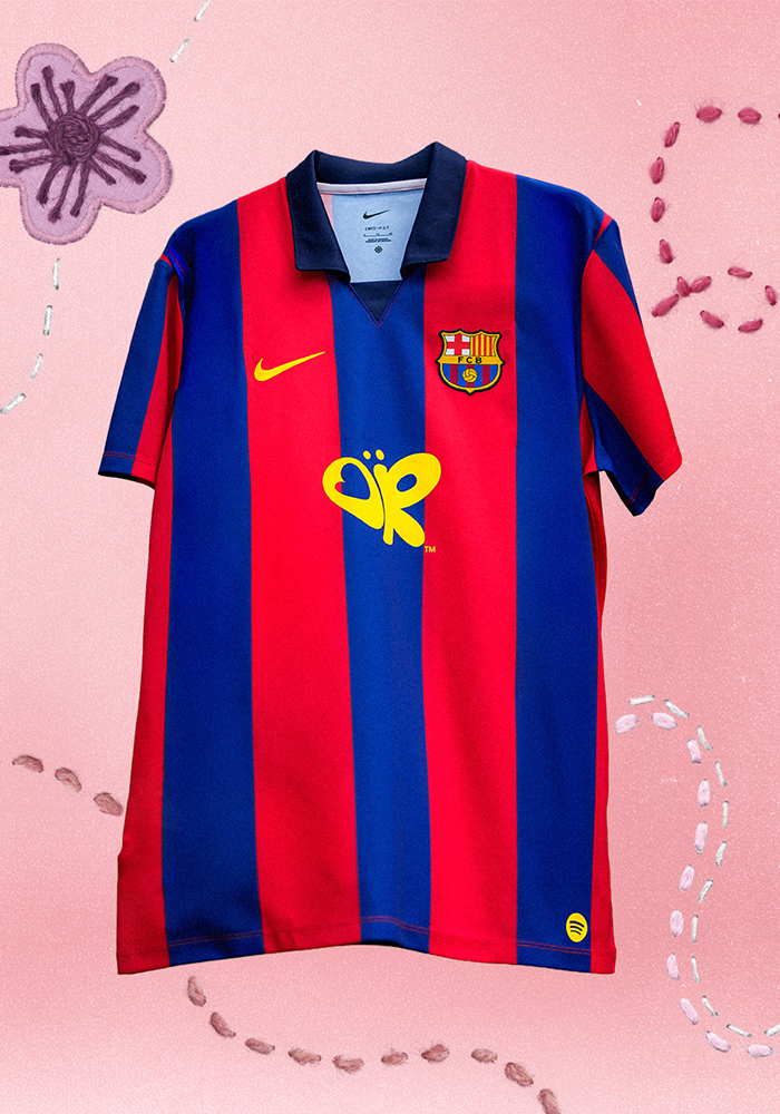 Jersey Retro Nike 2003/04 FC Barcelona x Olivia Rodrigo x Spotify #1