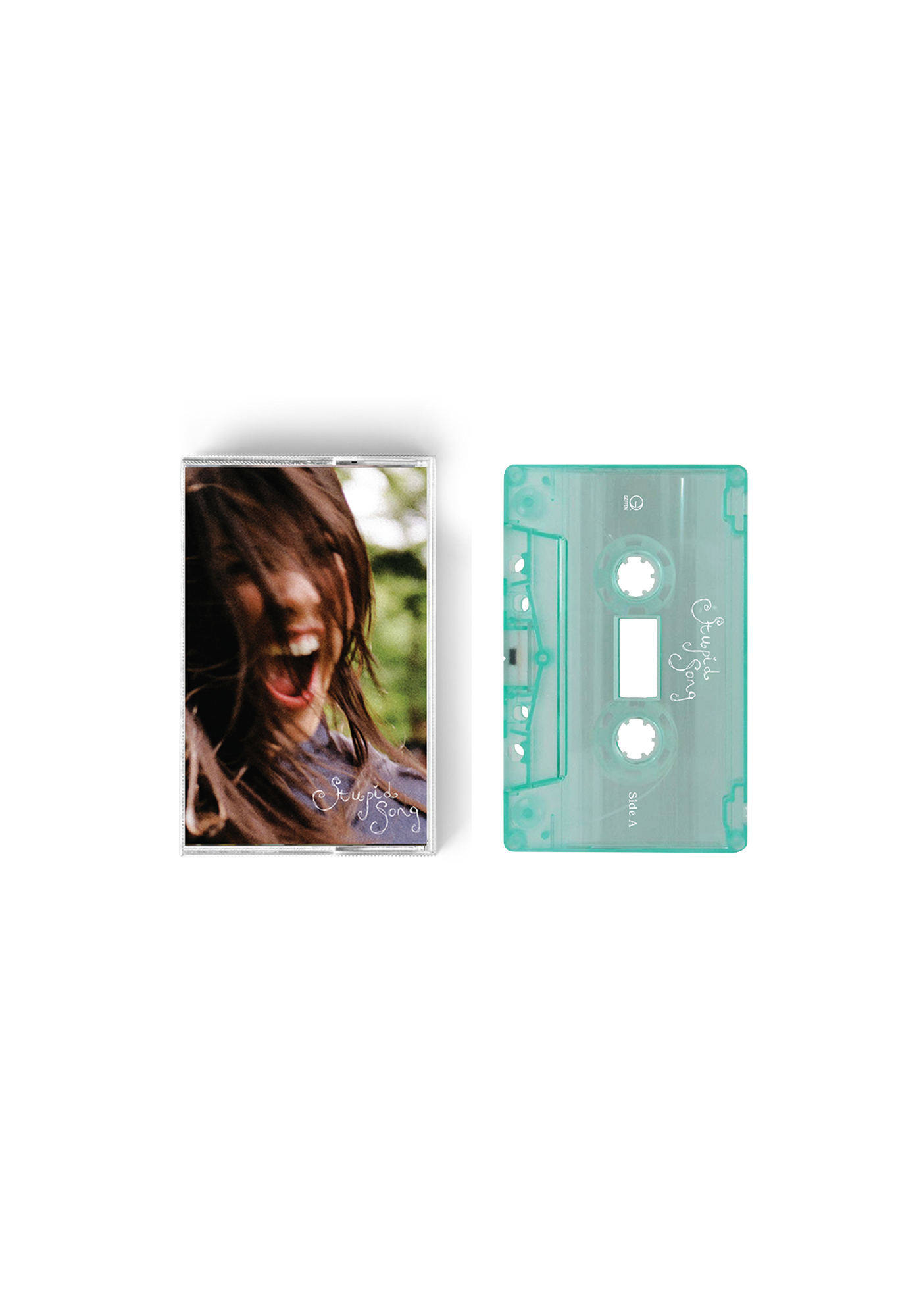 stupid song - exclusive 'coming undone' translucent green cassette