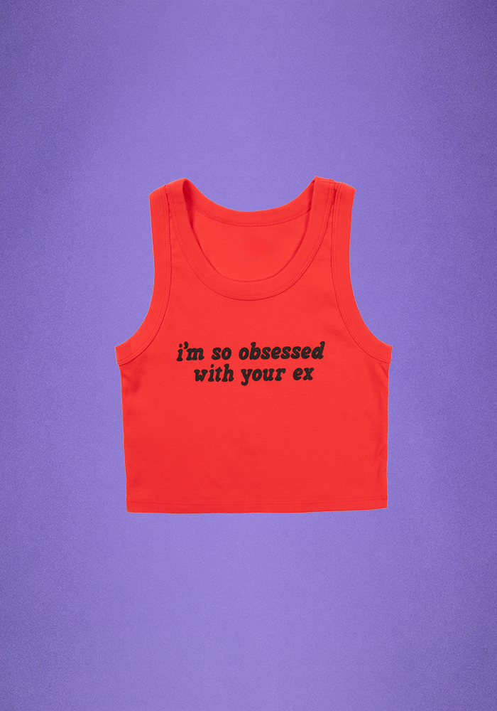 i’m so obsessed with your ex crop tank - Olivia Rodrigo | Official