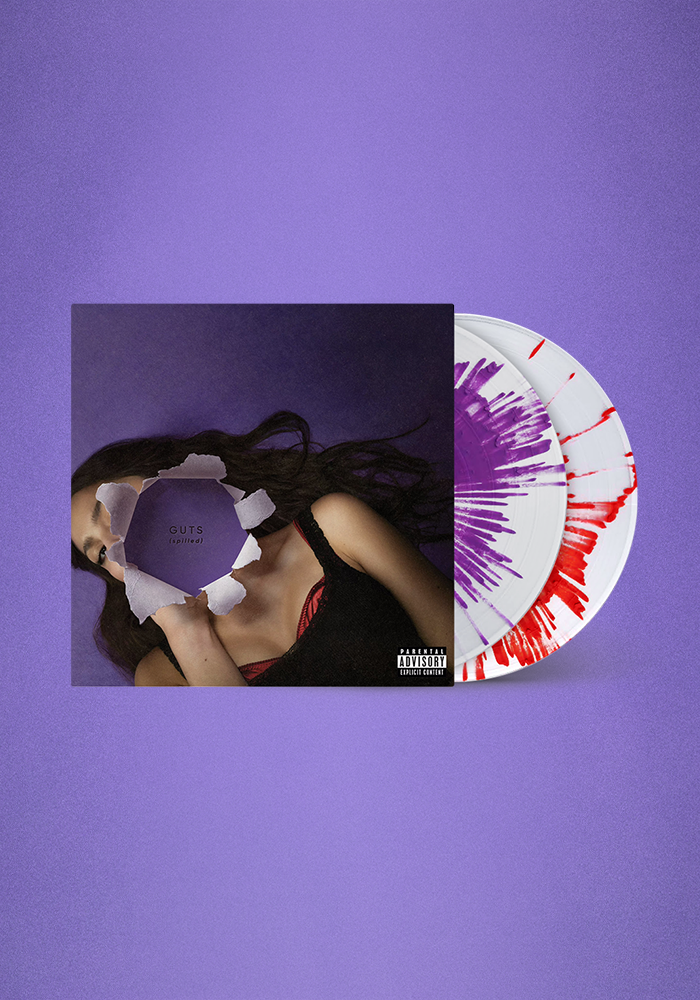 GUTS (spilled) deluxe 2LP splatter version - Olivia Rodrigo GUTS (spilled) deluxe 2LP splatter version - Olivia Rodrigo